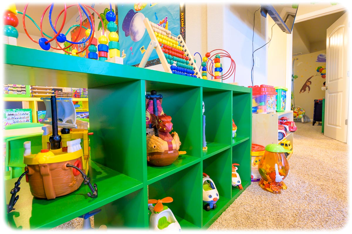 Toy & Activity Shelves