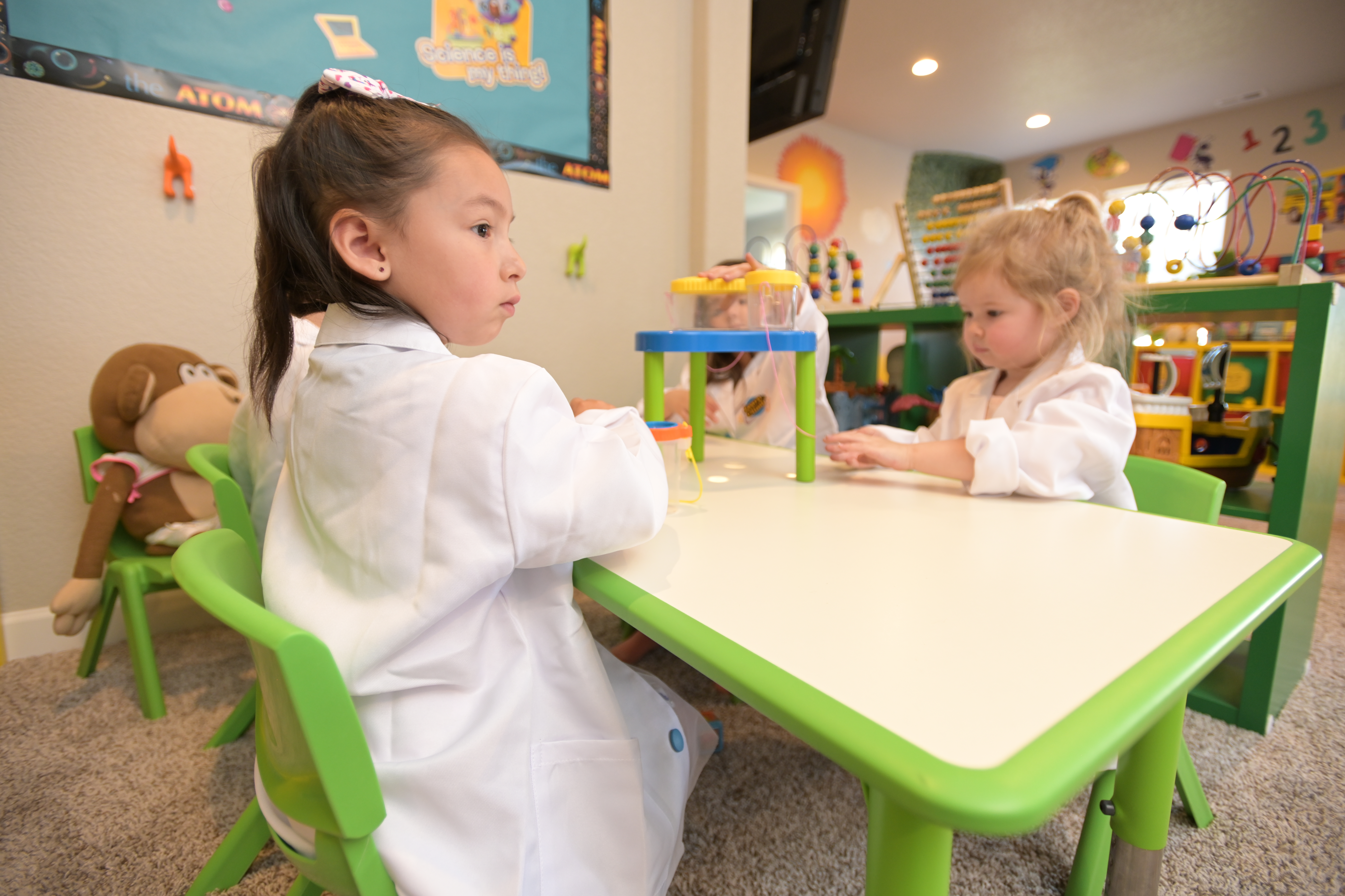 Arts & Crafts Station at Fun Shine Child Care